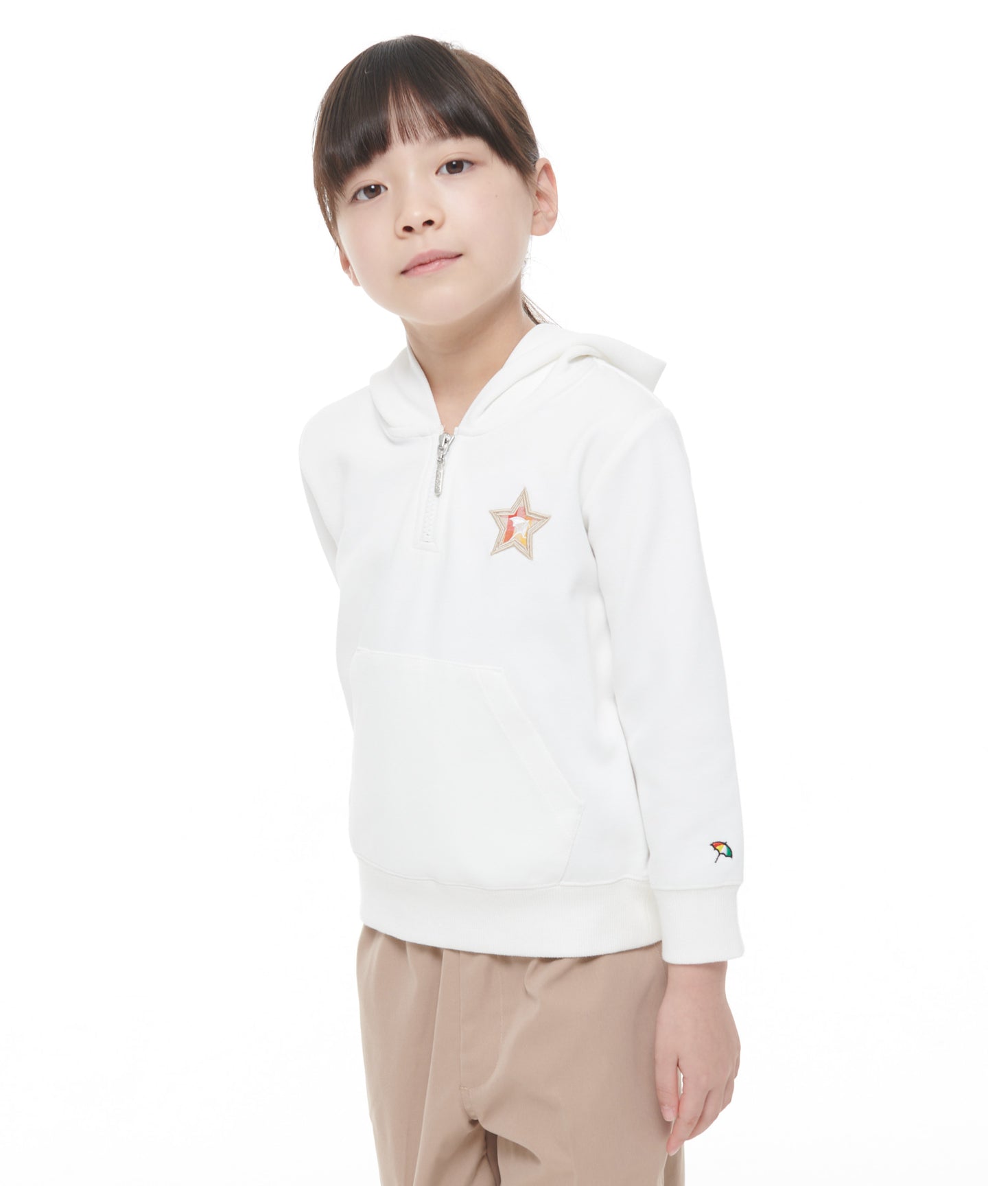 Arnold Palmer 【残り2点】スターモチーフハーフジップフーディー【キッズ】